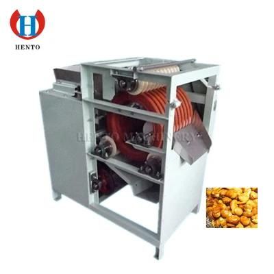 High Efficiency Wet Type Peeling Machine for Peanut / Favabean Skin Cutting Opening ...