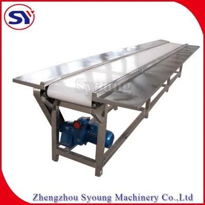 Heavy Duty Stainless Steel Belt Conveyor for Bulk Material Handling