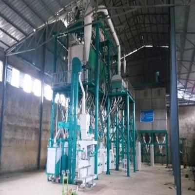 Maize Machine in Zambia Maize Flour Mill Plant