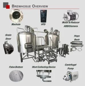 Mirror Polish Stainless Steel Draft Beer Fermentation Tank Fermentor Fermenter Bioreactor