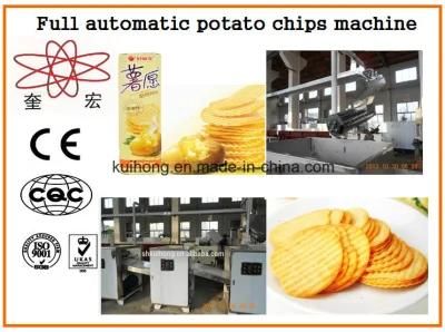 Kh Ce Approved Small Scale Potato Chips Making Machine