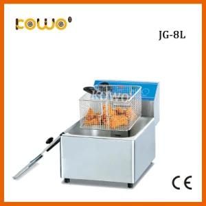 Stainless Steel Table Counter Top 8 Liter Electric Deep Chicken Potato Chips Fryer for ...