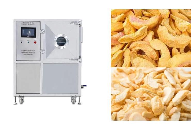 Fruit Food Freezer Drying Machine Vacuum Freeze Dryer for Peach