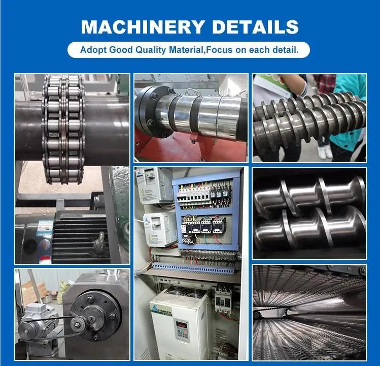 Automatic High Efficiency Pet Food Machinery Stainless Steel Extruding Pet Food Line