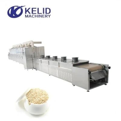 Industrial Continuous Microwave Gingili Seeds Sesame Seeds Drying Sterilizing Machine