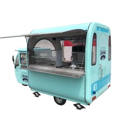 New Model Can Be Customized Logo Mobile Ice Cream Food Trailers, Modern Mobile Food Cart