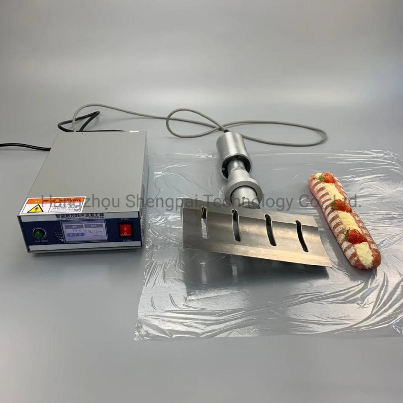 High Quality 20KHz Ultrasonic Food Cutter With Food Grade Titanium Cutting Blade