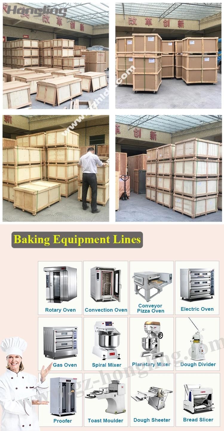 LPG Bakery Oven/Commercial Gas Baking Bread Oven/4-Tray Gas Oven with 10-Tray Proofer