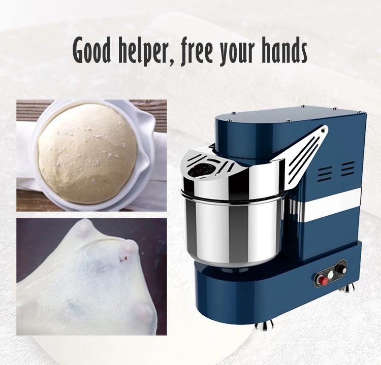 Bakery Kitchen Used Stainless Steel Bread Baking Dual Action Dough Mixer