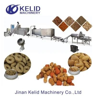 2019 New Products Automatic Pet Food Pellet Extruder