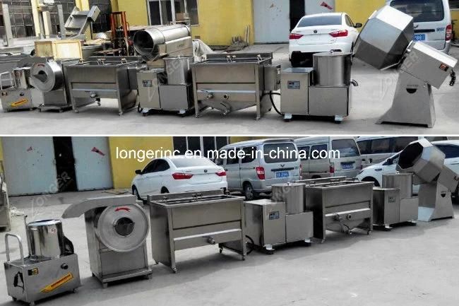 Commercial Industrial Semi-Automatic Potato Chips Making Machine