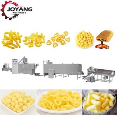 Double Screw Extruder Puff Snack Core Filling Snacks Making Machine