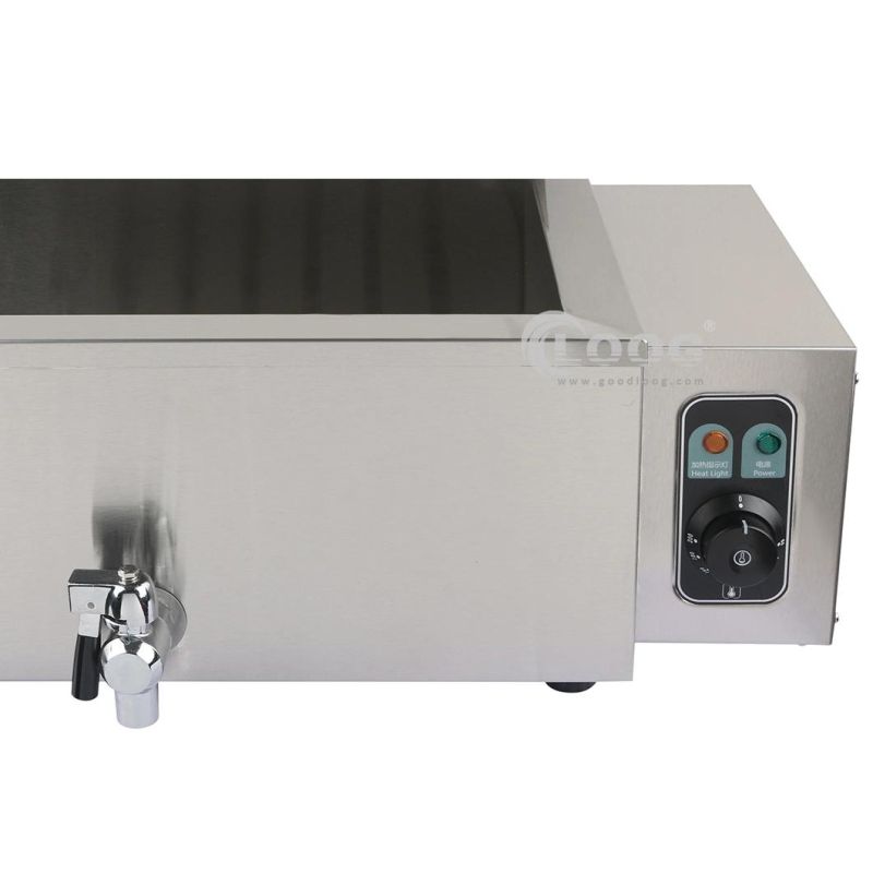 Hot Selling China Kitchen Equipment Price 3000W Electric Commercial Temperature Control Deep Fryer Machine Suppliers