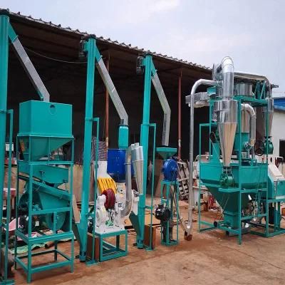 Low Investment 10t/24h Maize Milling Plant