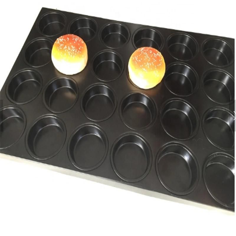 Industrial Non-Stick Bread Pan 15 Multi-Link Bread Mould Hamburger Pan Burger Baking Pan Bread Tin