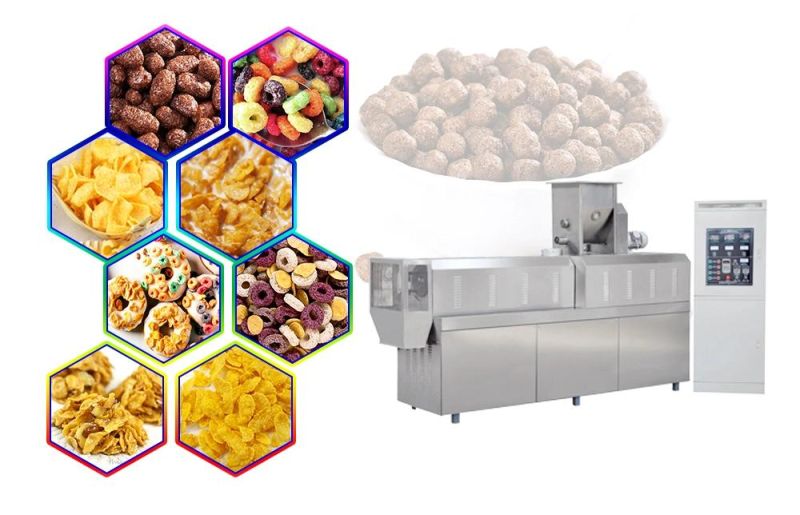 High Quality and Good Taste Puffed Corn Flakes Making Machinery