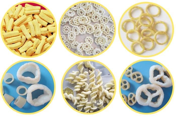 Full Automatic Twin Screw Food Snack Puff Extruder