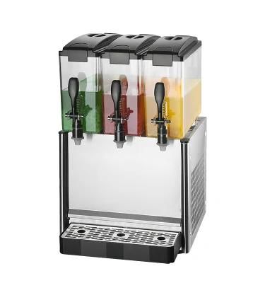 Space 3 Tannks Cold Beverage Dispenser Juice Dispenser Machine