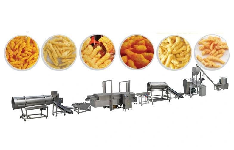 China High Quality Cheetos Kurkure Corncurls Making Machine