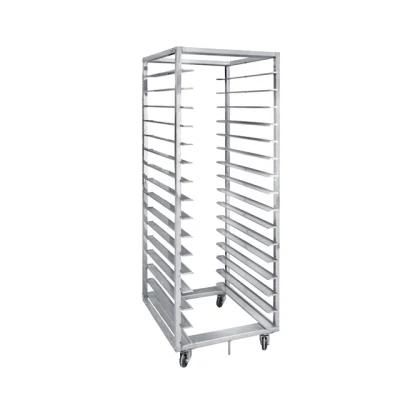 High Quality 16 Trays Rotary Oven Food Baking Trolley Rack Prices
