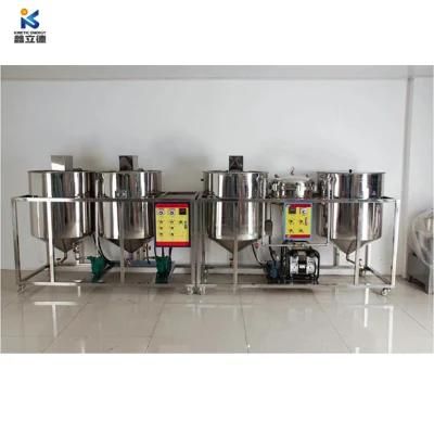 Small Cooking Crude Cooking Oil Refining Palm Oil Refinery Machine