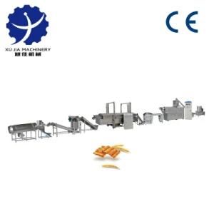 Extruded Fried Multigrain Corn Bugles Sala Chips Making Machine Snacks