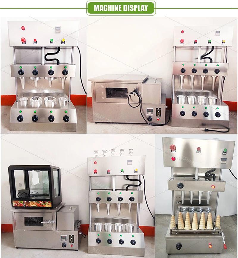 Easy Operation Production Oven Cabinets Machine for Pizza Cone for Restaurant
