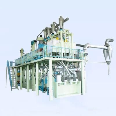 Complete Equipment Grinding Maize Rice Corn Wheat Flour Mill Milling Machine