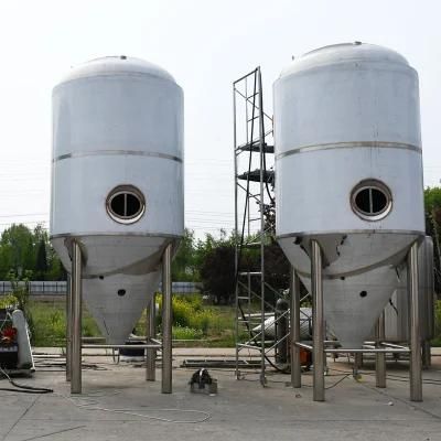 Beer Fermentation Tank SS304 Conical Cooling Tank