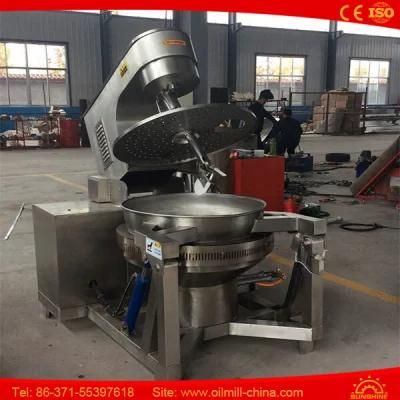 Stainless Steel Automatic Popcorn Machine Price 100L Commercial Popcorn Machine
