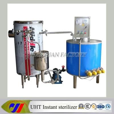 0.5t-1t Electric Heating Cocount Milk Uht Instant Sterilizer Pasteurizer