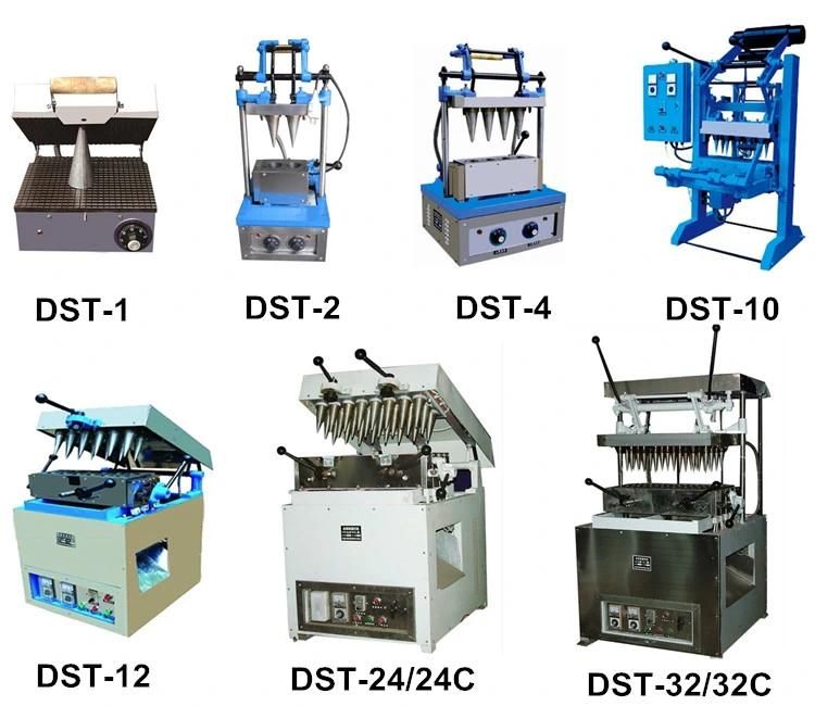 Speed Baking Semi-Automatic Commercial Ice Cream Cone Machine Wafer Cone Making Machine