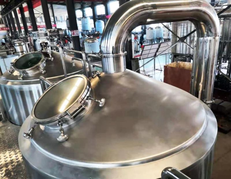 Craft Beer Brewing Equipment 500L 1000L 2000L Commercial Brewhouse Brewery