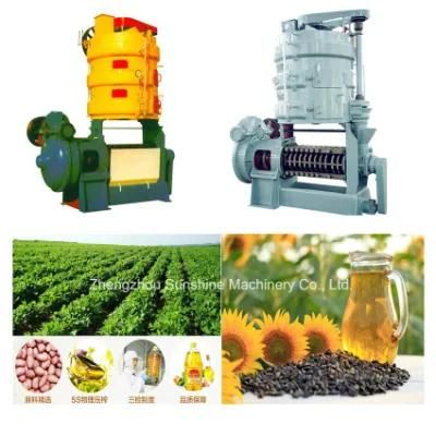 Soybean Groundnut Sunflower Rapeseed Coconut Oil Press Machine