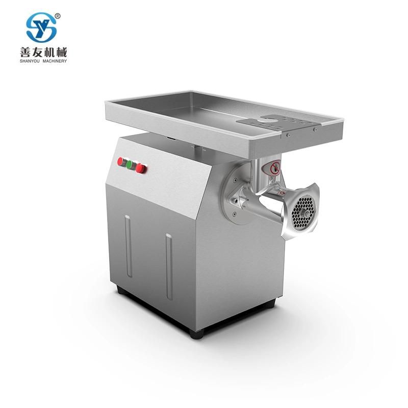 Commercial Pork Meat Grinder Electric Powerful Stainless Steel Meat Mincer Machine in Stock for Sale