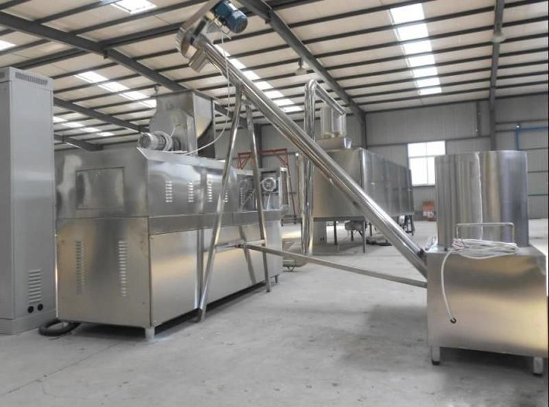 Automatic Hot Sale China Double Screw Corn Flour Snack Extruder Machine