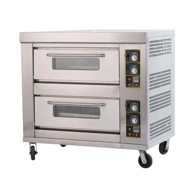 Commercial Bakery Equipment Bread Making Machine Gas Bread Baking Oven