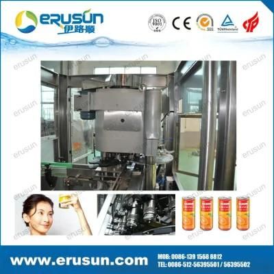 Automatic Fruit Juice Tin Can Sealing Line