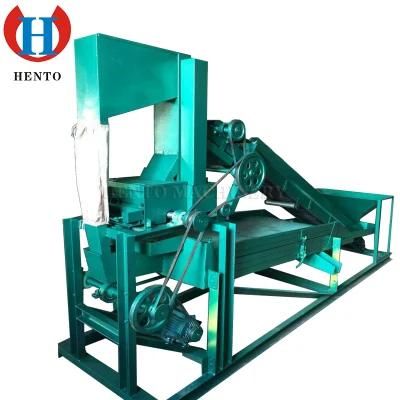 Electric Stainless Steel Pine Nut Shelling Machine / Pine nut peeling production line