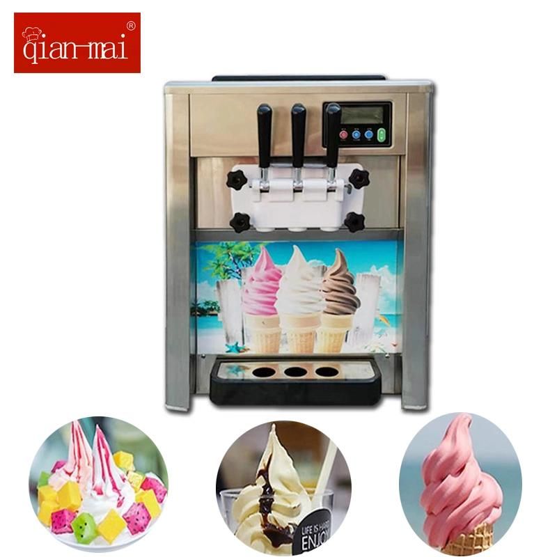 Commercial Electric Ice Cream Machinery Dispenser Maker Ice Cream Making Machine