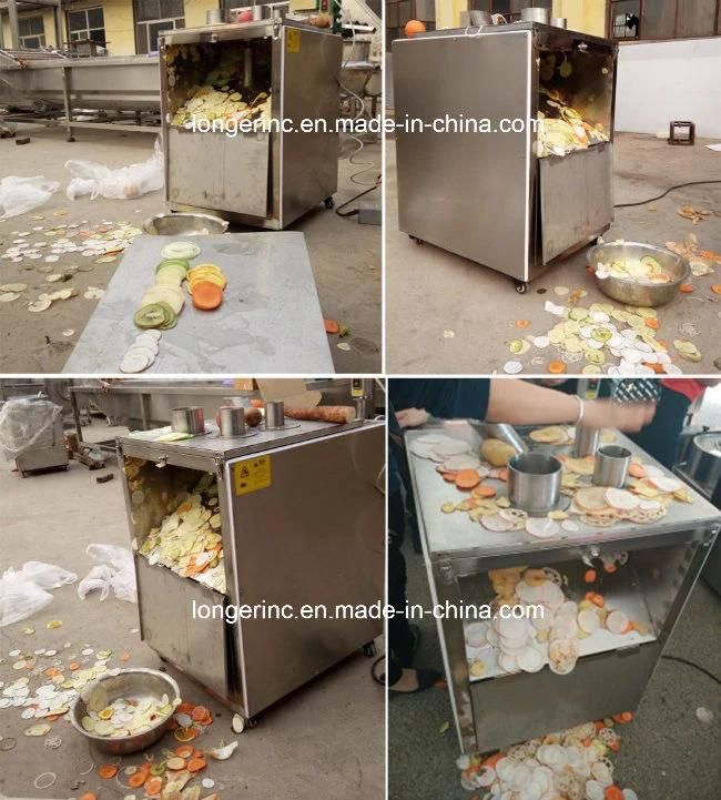 Stainless Steel High Efficient Plantain Chips Slicer Machine