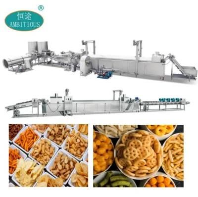 Snacks Food Frying Line Snack Pellets Production Line