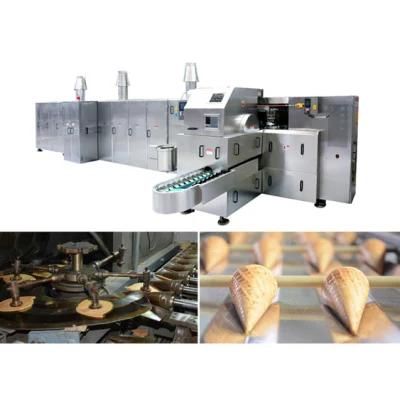 2.0HP 380V Ice Cream Cone Production Line / Rolled Sugar Cone Machine