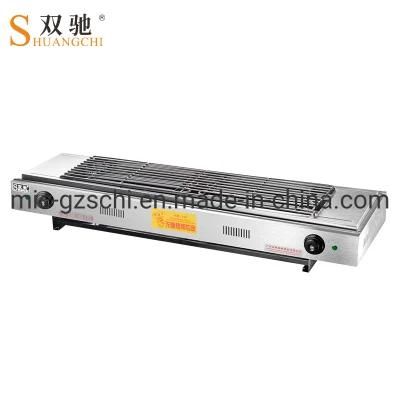 Commercial Double-Head Stainless Steel Electric BBQ Grill Electric Roaster