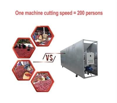 Red Chilli Stem Cutting Machine
