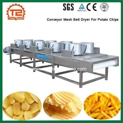 Industrial Drying Machine Conveyor Mesh Belt Dryer for Potato Chips