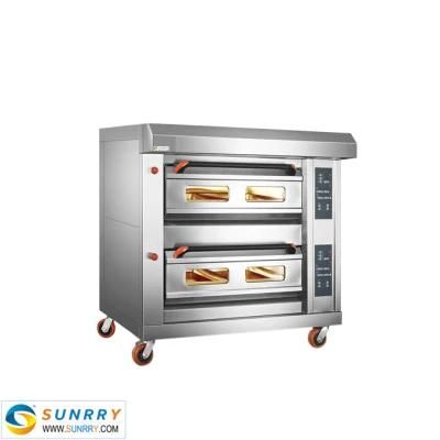 Commercial 2-Layer 4-Dish Double Oven Machine