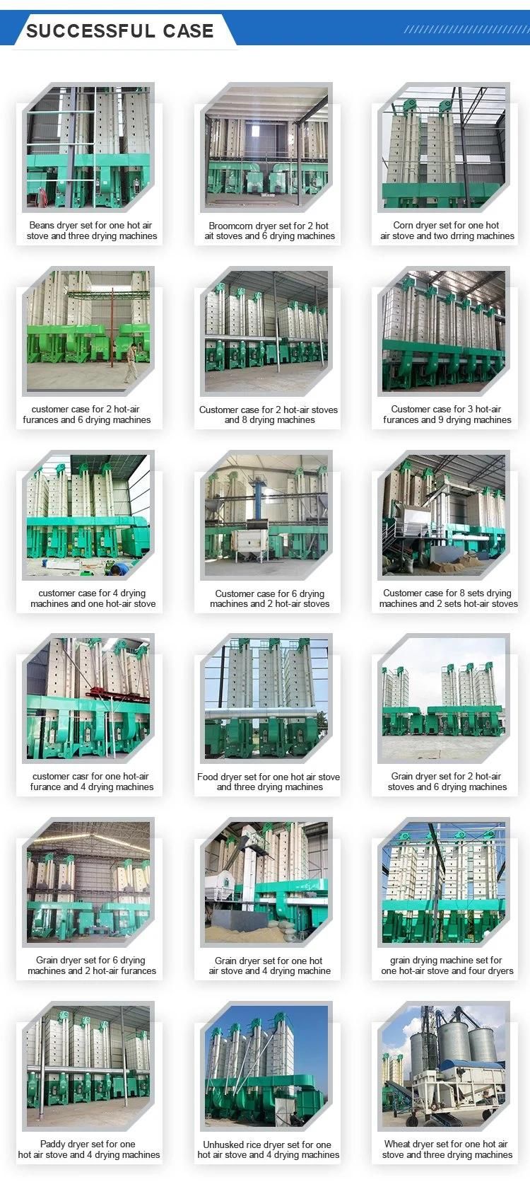 5L-55 Raw Paddy /Rice Dryer for Rice Mill Husk Furnace