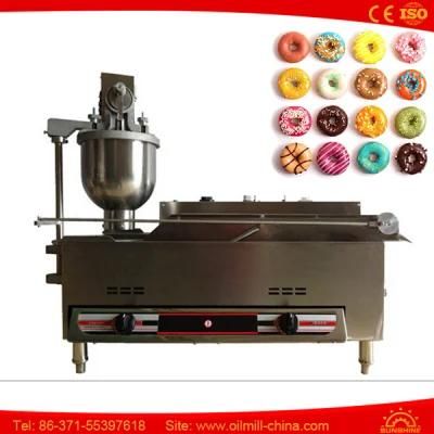 Gas Heat Automatic Maker Mini Commercial Donut Making Machine