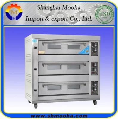 3 Layers Industrial Gas Bakery Oven